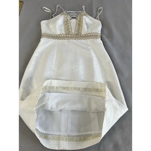 Lilly Pulitzer‎ Women's Trista Halter Sheath Dress US Size 00 - Picture 11 of 16